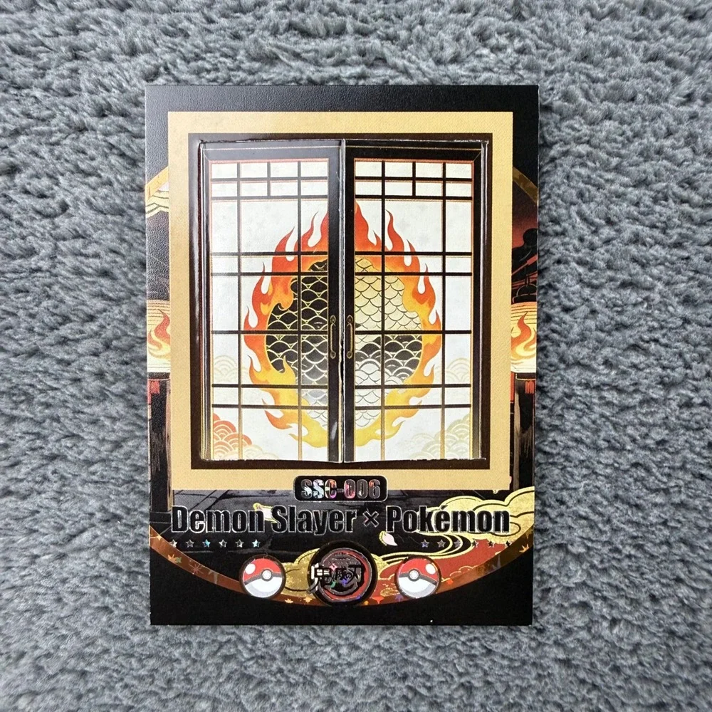 Demon Slayer x Pokemon Chinese Mengka 2.0 SSC-006 Crossover Card 079/319